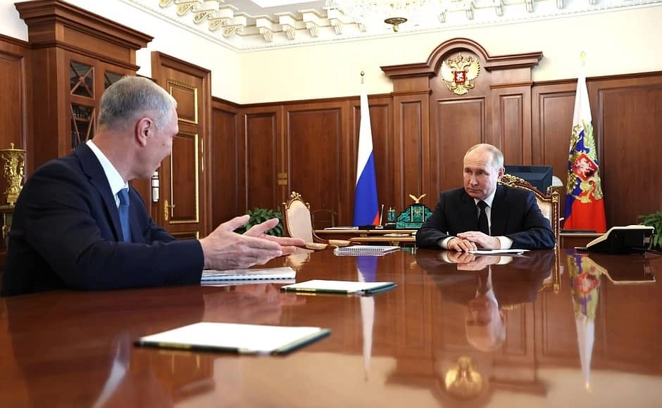 Путин встретился с губернатором Херсонской области