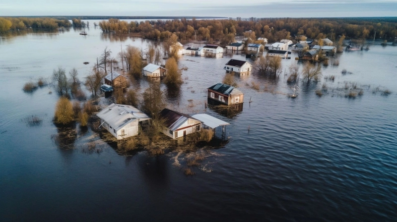 Вода в Ишиме превысила опасный уровень в Викулово — подъем за сутки составил 27 см