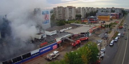 В ТЦ "Румянцево" устранили возгорание