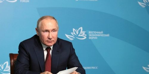 Путин заявил о росте ВВП России на 4,7% по итогам 2021 года