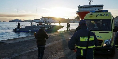 С загоревшегося в Ионическом море парома пропали 11 человек