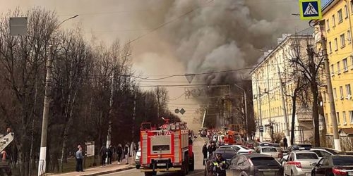 Начата проверка из-за пожара в оборонном НИИ в Твери