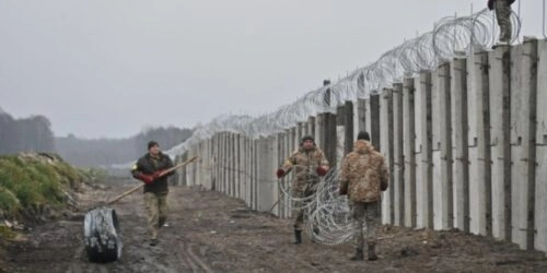 Украинские военные заминировали дороги и лесополосу на границе с Белоруссией