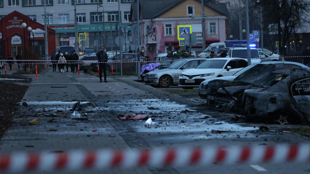 Во время обстрела Белгорода погиб мирный житель 