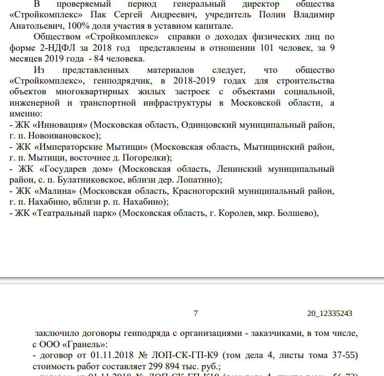 Строительный Град зятя Назарова: финансовые трюки «Гранели»