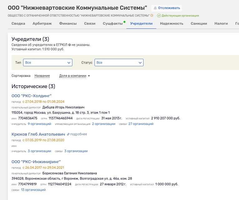 Тандем Комаровой и Вексельберга пустил деньги Югры по трубам