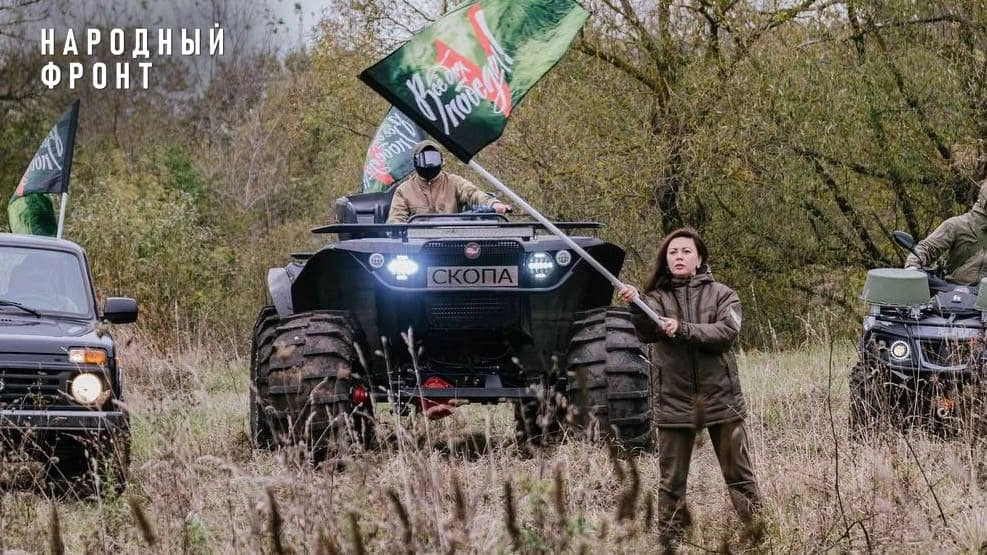 Народный фронт вместе с военными провел в Курской области тест-драйв техники для эвакуации раненых