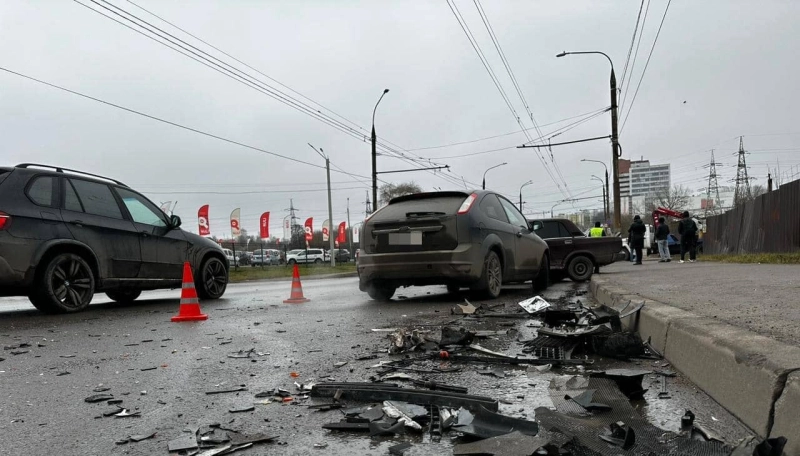 В Иваново случилось массовое ДТП