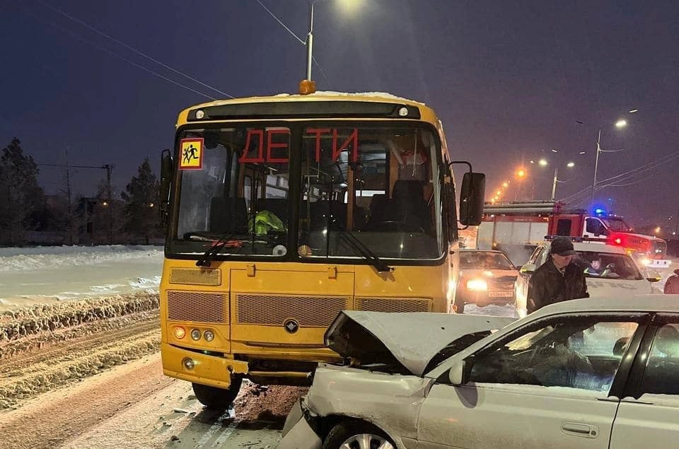 В Омске в ДТП пострадали дети