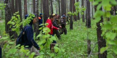 Четырехлетний ребенок потерялся в тайге