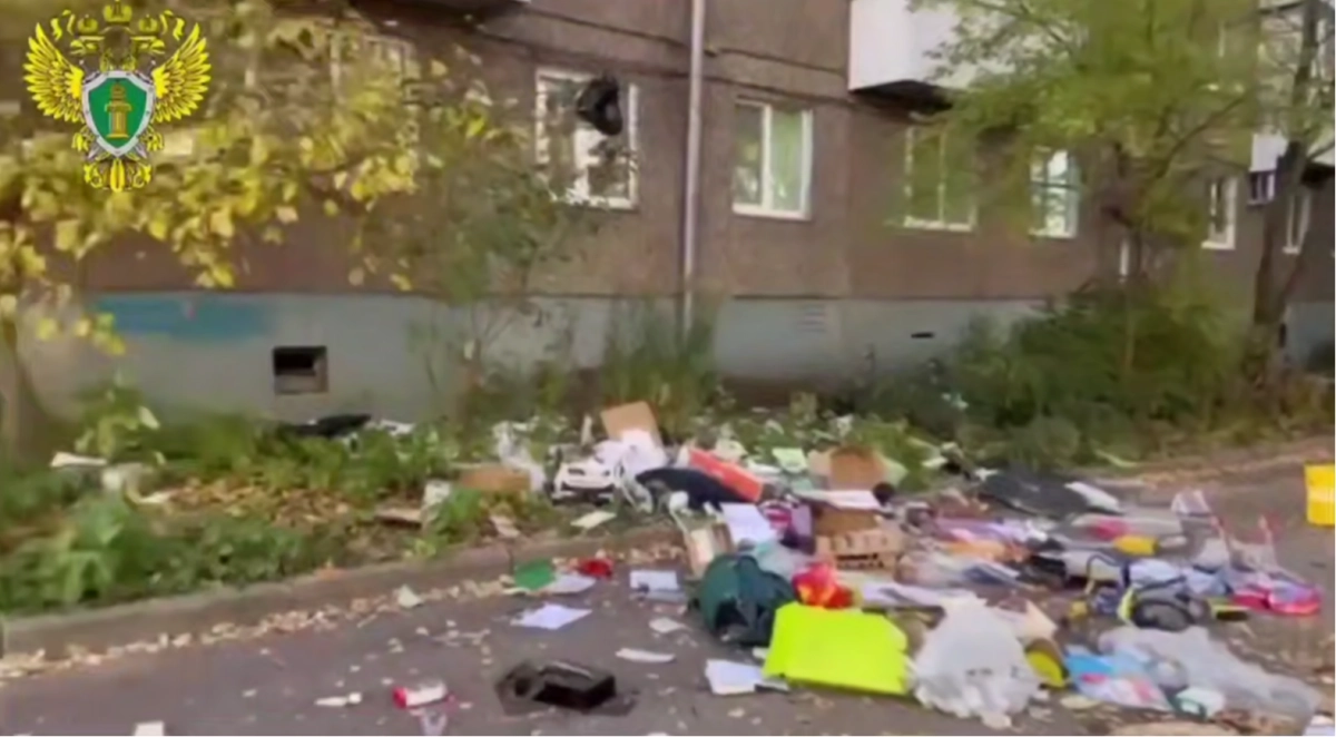 Житель Уфы сбросил трехлетнюю дочь с четвертого этажа вместе с мусором