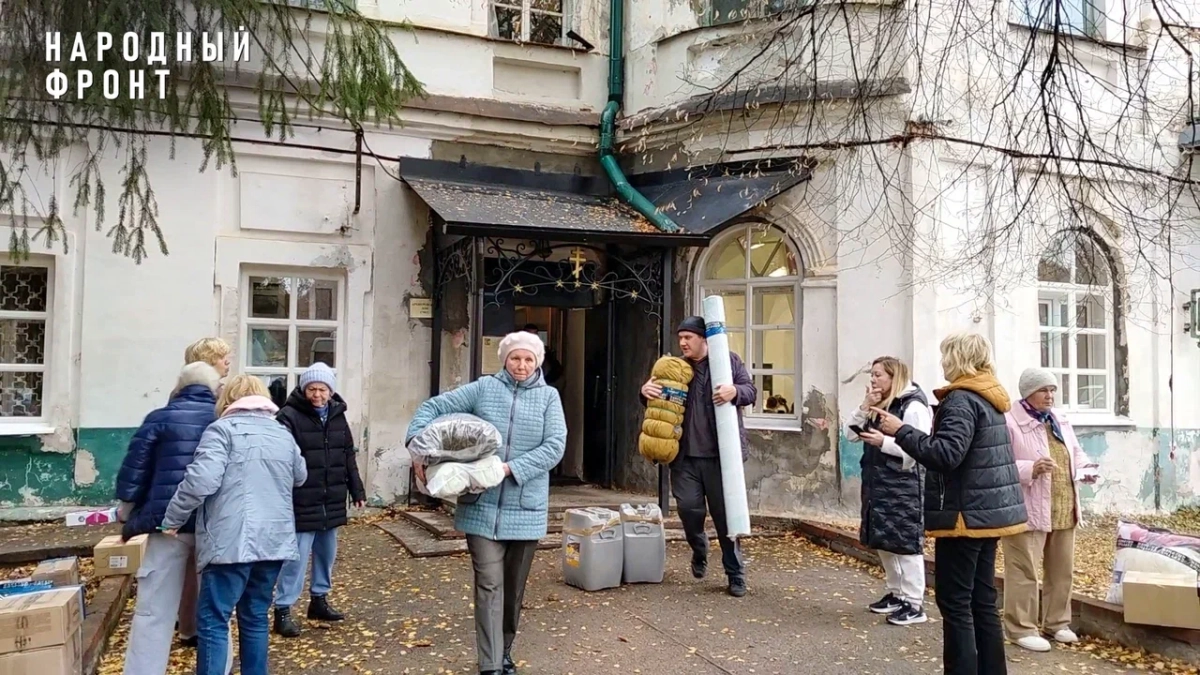 Жители Татарстана и Чувашии передали гумпомощь военным на передовую