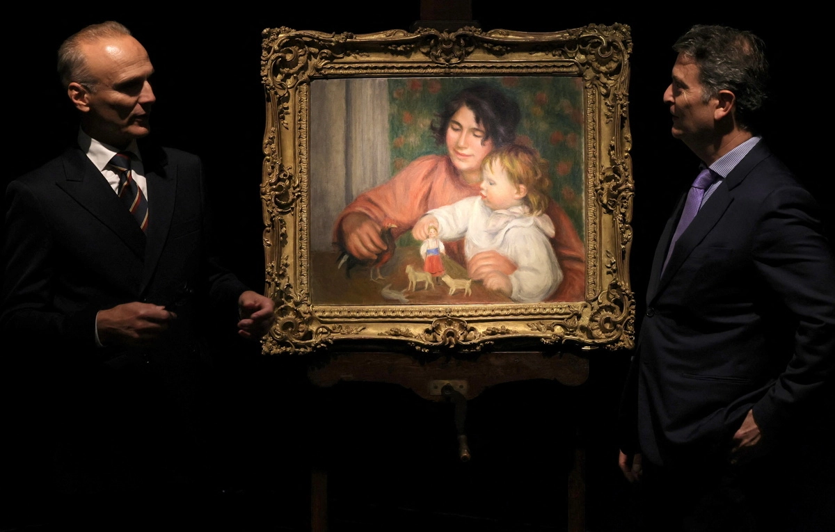 Неизвестную картину Ренуара продали за €1,8 млн