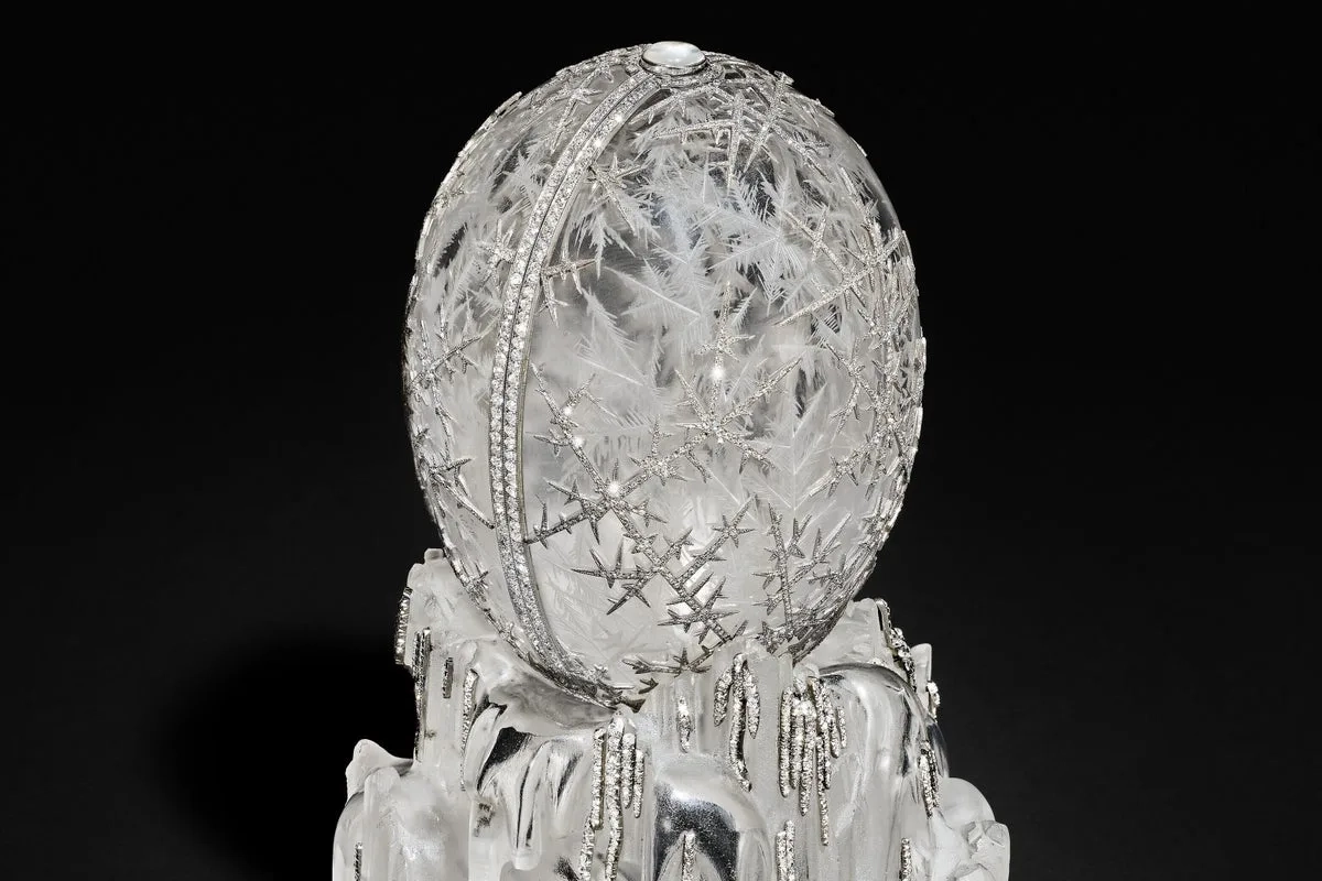 «Зимнее яйцо» Фаберже продали за рекордные $30,2 млн