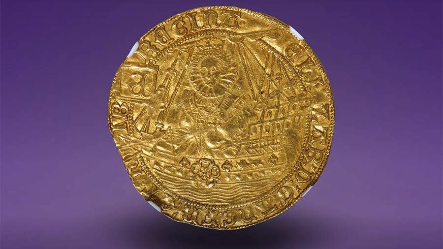 Золотую монету эпохи Елизаветы I продали за рекордные $372 тыс.