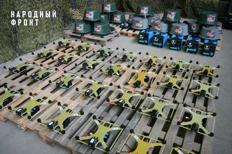 Народный фронт передал технику и оборудование подразделениям Южного военного округа