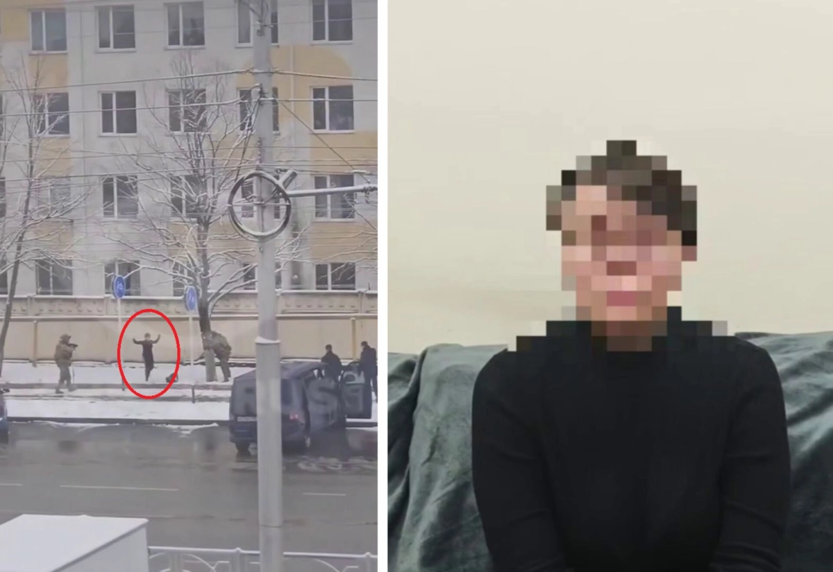 ФСБ опубликовала кадры задержания 18-летней девушки, готовившей теракт в Ставрополе