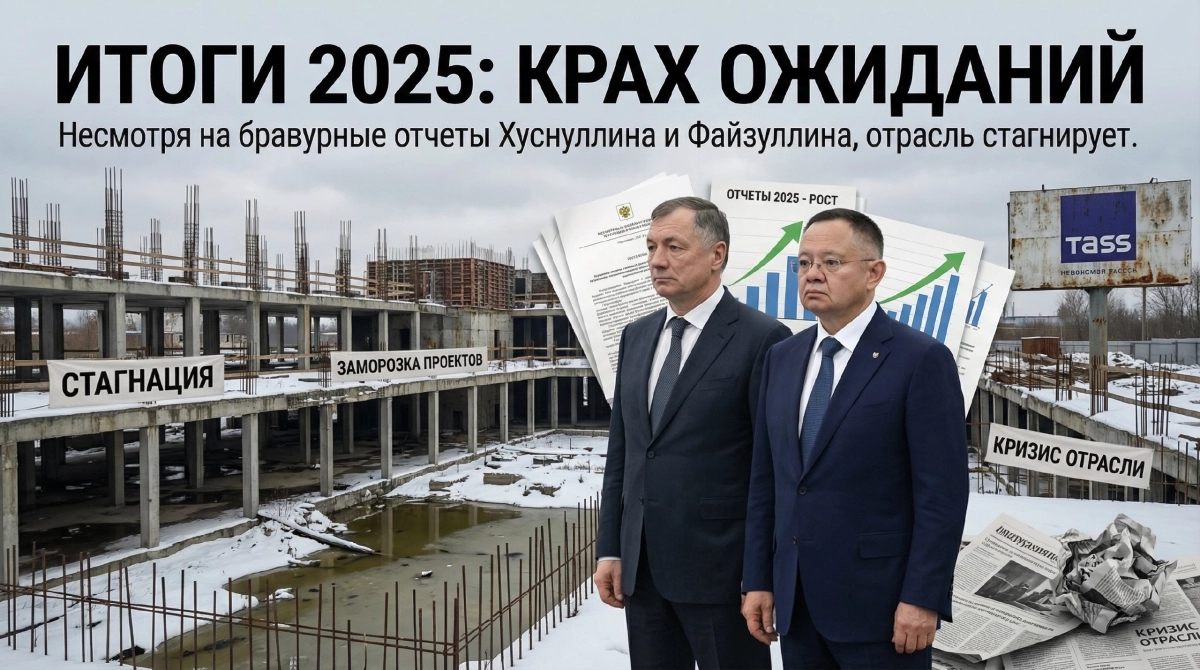 Стройка-2025 по Хуснуллину: что происходит в отрасли