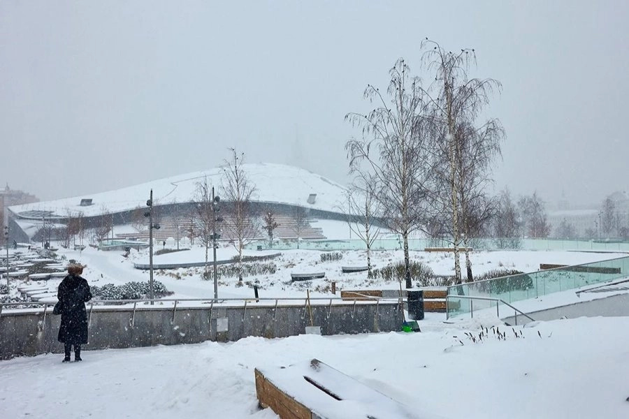 Мощный снегопад накрыл Подмосковье: выпало 65% январской нормы осадков