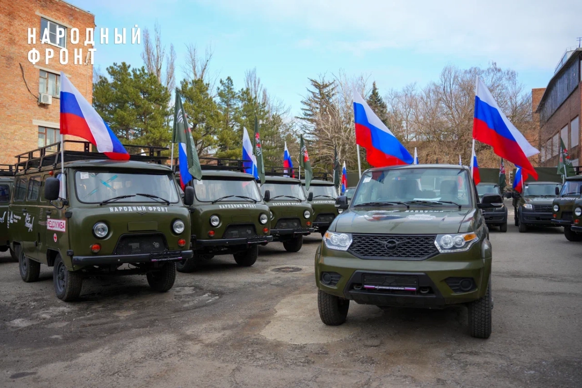 Более 170 автомобилей переданы военнослужащим СВО ко Дню защитника Отечества